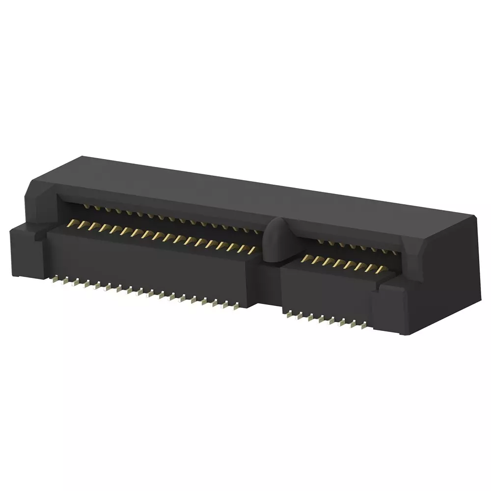 TE CONNECTIVITY Conn, Card Edge, Rcpt, 52Pos, 0.8Mm, 1775838-2