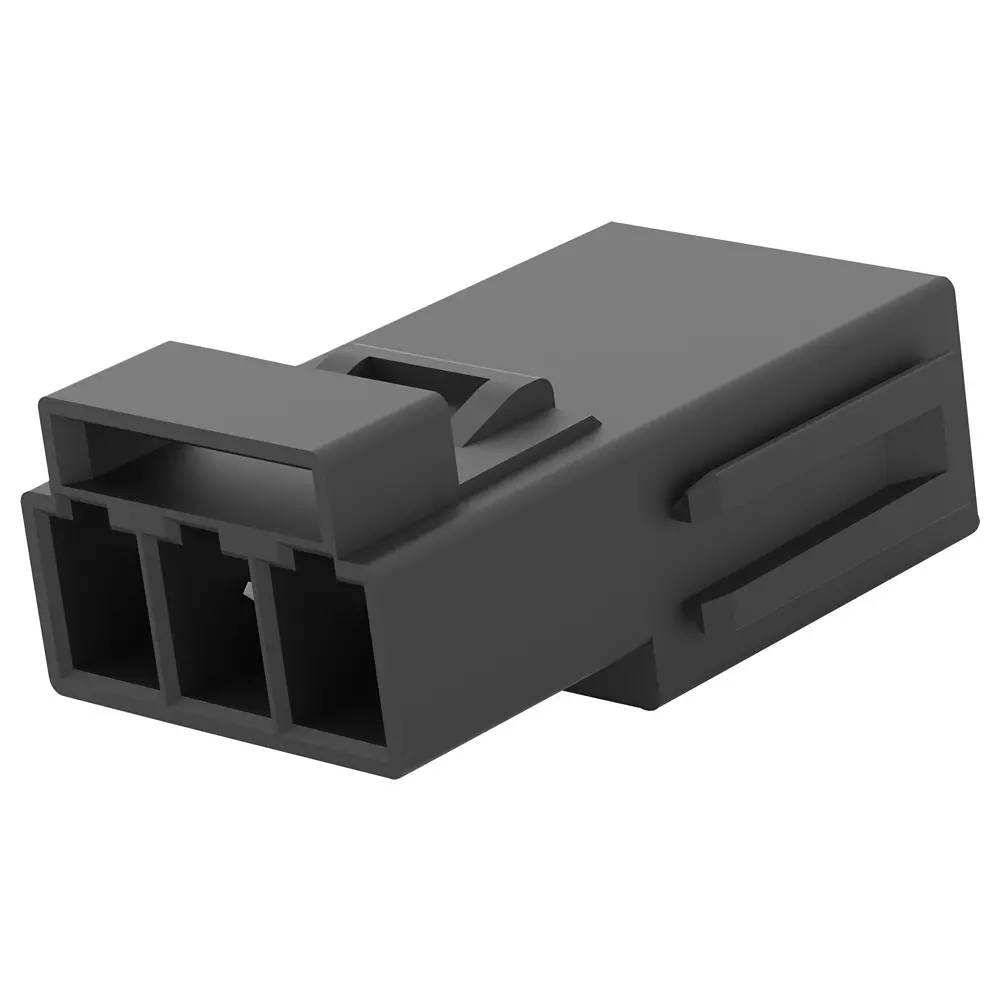 TE CONNECTIVITY Connector, Receptacle, 3Pos, Cable, 1-2834055-2 (Pack of 10)