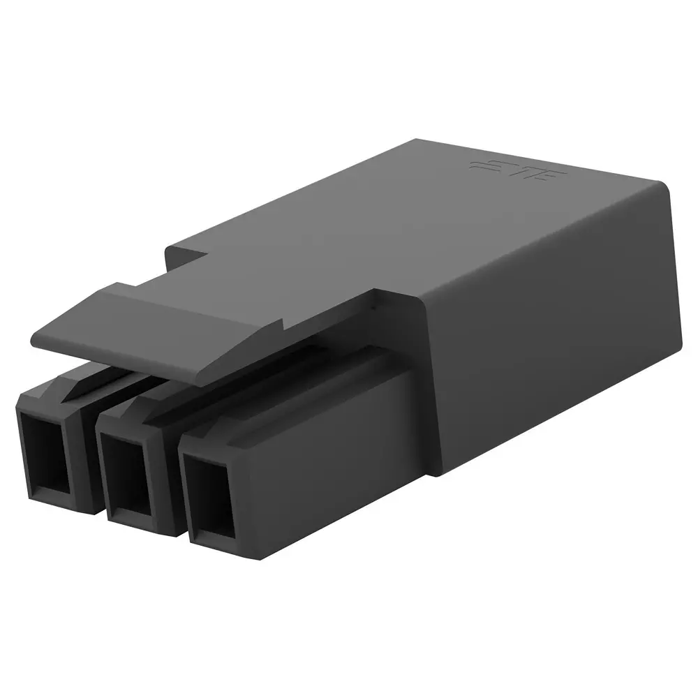 TE CONNECTIVITY Connector, Plug, 3Pos, Cable, 2834054-2 (Pack of 10)