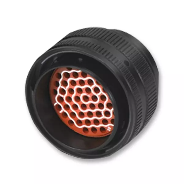CINCH CONNECTIVITY SOLUTIONS Circular MIL Spec Connector, Size 20, 28-Way, Pin, MS24266R20B28P7