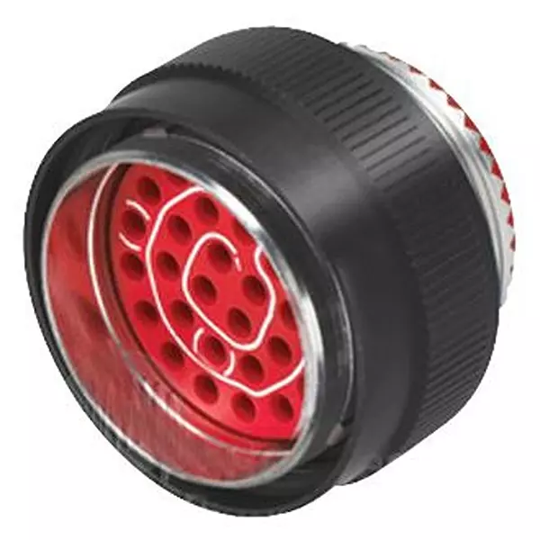 CINCH CONNECTIVITY SOLUTIONS Circular MIL Spec Equivalent Connector, Size16, 24-Way, SKT (L/C), CN0966B16G24SNY040