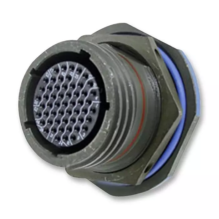 AMPHENOL AEROSPACE Circular MIL Spec Equivalent Connectors CONNECTOR, CIRCULAR, RCPT, 22POS, PANEL, CTV07RW-13-35S-LC
