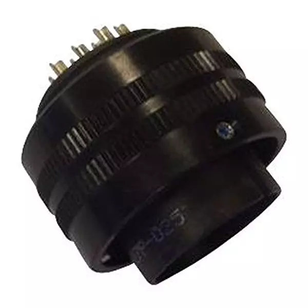AMPHENOL INDUSTRIAL Circular MIL Spec Equivalent Connectors CIRCULAR, SIZE 24, 8WAYS, PIN, AIB6FA24-6PC