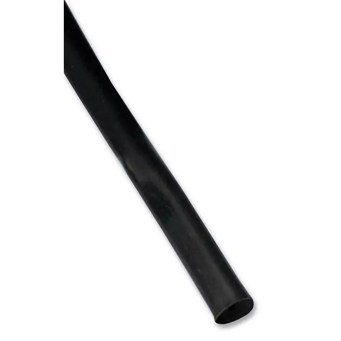 PANDUIT Sleeving TUBING, FLEXIBLE, 6.32MM, BLACK, 1RL, TV105-3M20Y