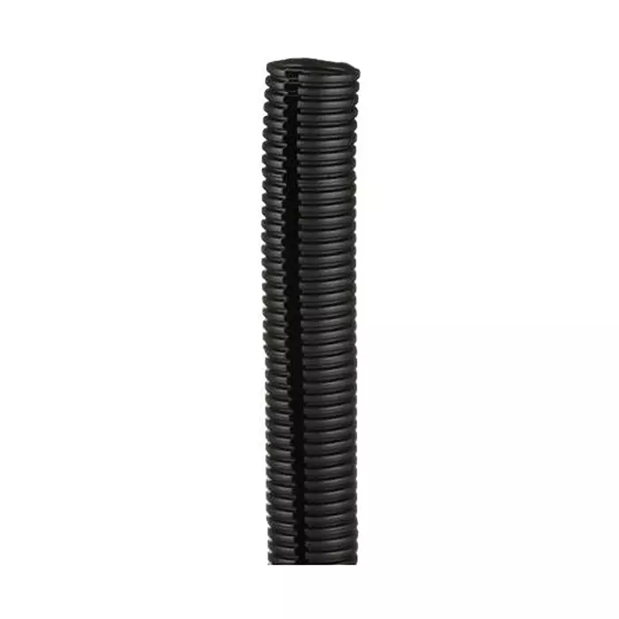PANDUIT Sleeving SPLIT CORRUGATED LOOM, PE, 39.1MM, BLK, CLT150F-X20