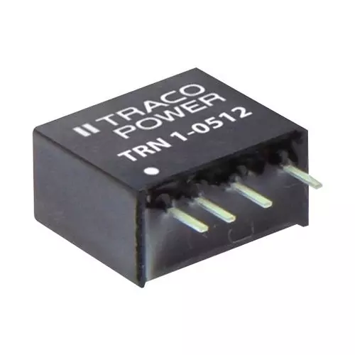 TRACO POWER Isolated Through Hole DC / DC Converters DC-DC CONVERTER, 5V, 0.2A, TRN 1-1211