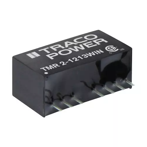 TRACO POWER Isolated Through Hole DC / DC Converters DC-DC CONVERTER, 5V, 0.4A, TMR 2-1211WIN