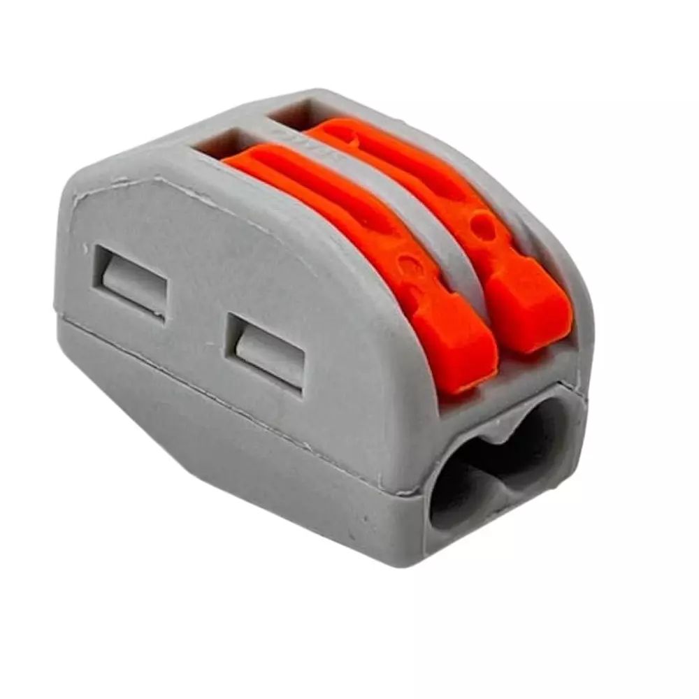 Sibass Electric PCT Wire Connector 2 Way Looping with CE Mark, SE-212 (Pack of 100)