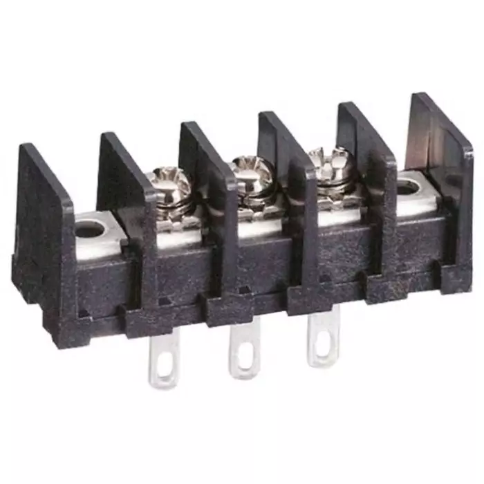 Sato Parts Barrier Strip 3 Contact 7.62 mm Pitch 1 Row 10A 250 V, ML-40-S1AXF-3P