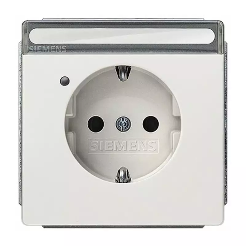 Siemens 5UB18 White Electrical Socket, 16A, Schuko, 5UB1854