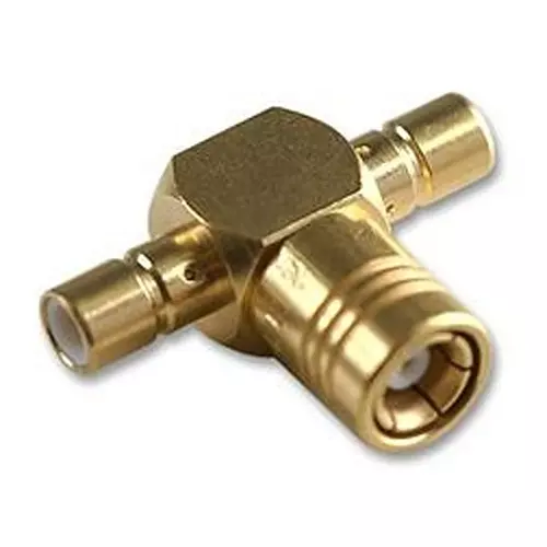RADIALL Adaptor, Smb Jack, Smb Plug, Plug, 50Ohm, R114780000