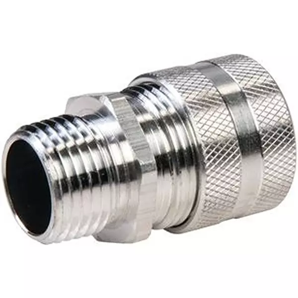 HUBBELL WIRING DEVICES Conduit Cord Connector, Aluminum, SHC1024