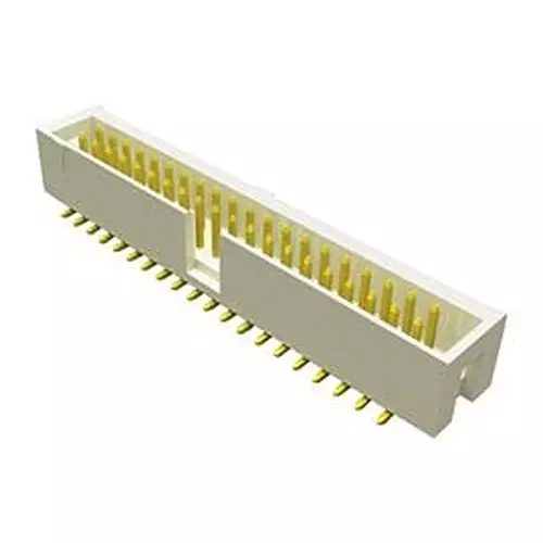 SAMTEC Connector, Header, 14Pos, 2Row, 2.54 mm, HTST-107-01-L-DV