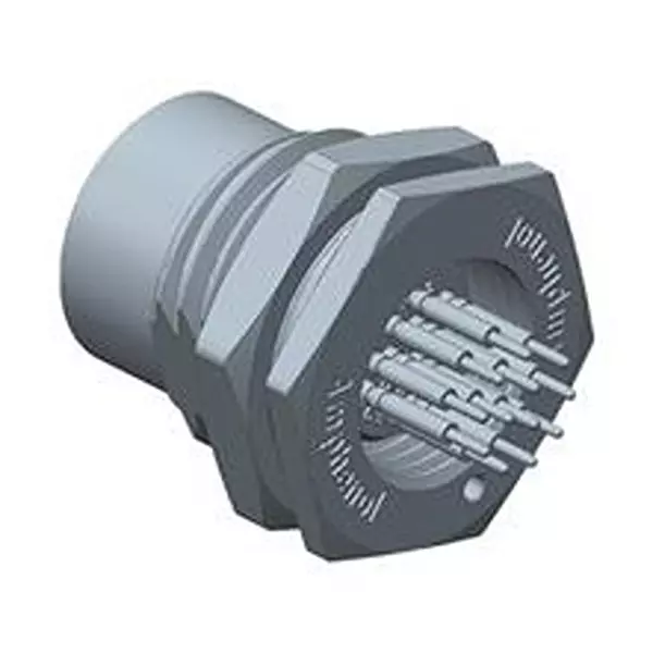 AMPHENOL LTW Sensor Conn, M12, Rcpt, 8Pos, Panel, M12A-08PFFP-SF8002.