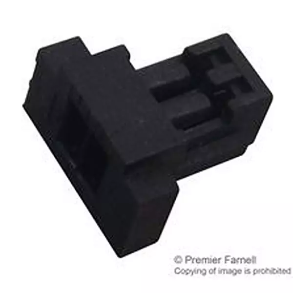 SAMTEC Connector, Housing, Rcpt, 2Pos, 1Row, ISS1-02