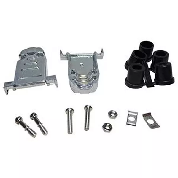 MULTICOMP D Sub Cover, 180Deg, Size De, Abs, Mc001559