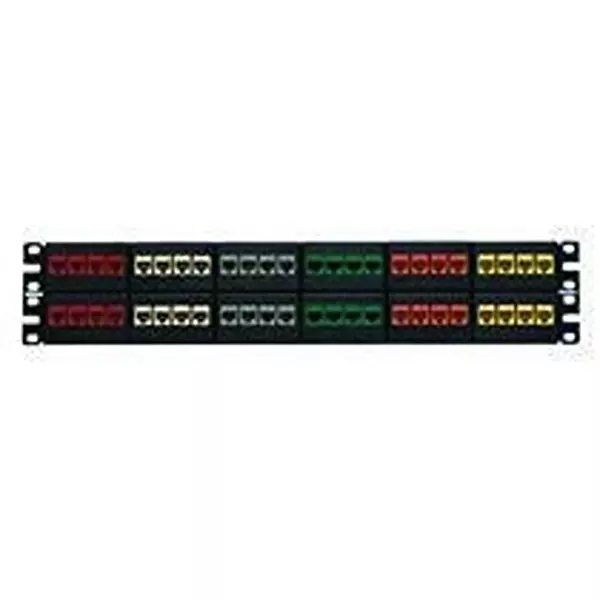 PANDUIT Patch Panel, 48Port, 2Rack U, Nkfp48Y