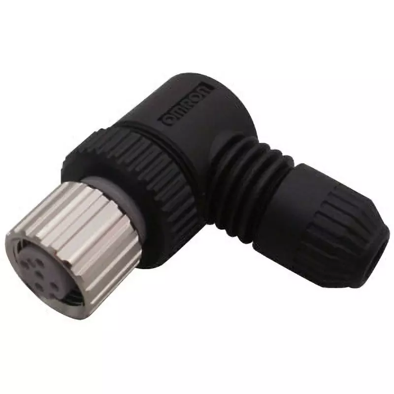 Omron Circular Waterproof Connector Screw Connection AC/DC 250 V Rated Voltage 4 Pole, XS2 Series