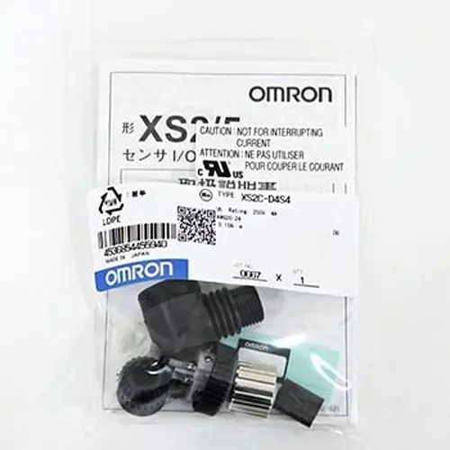 Omron Round Waterproof Connector 1000 mohm or more (at 500 V DC), XS2C-D4S4
