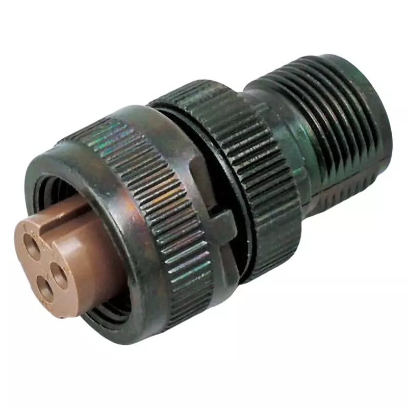 JAE Straight Plug Pin / Socket Insert Round Type 3 Pole 5000 mΩ or more, N/MS3106B10SL-3S