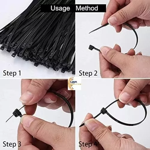 nbr-nylon-self-locking-standard-cable-tiezip-tie-fastener-8mm-x-450mm-18inch-50pcs-black