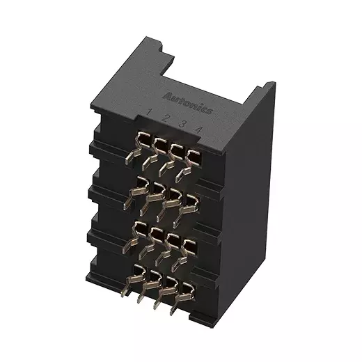 Autonics Sensor Connector 4-Pin ≤32 VAC/VDC Power Voltage 3 A Max. Current, CNE-B404