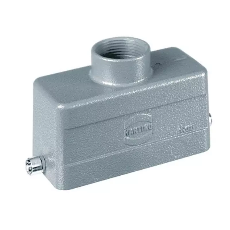 Harting Han Hood Connector Top Entry Single Lever Pg-29 Thread abd 24B Size, 09300241441