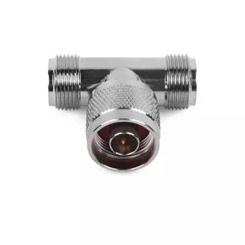 generic-t-type-adapter-n-male-to-2n-female-3-way-rf-connector-adapter-signal-splitter-for-antenna-cable-amplifier--mff-1-pc