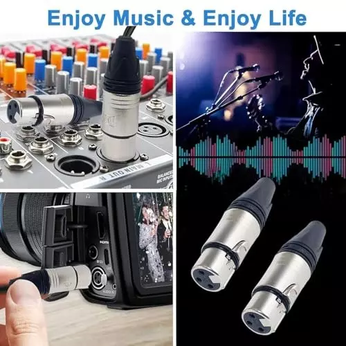 generic-xlr-connector-adapter-3-pin-2-male-2-xlr-female-connector-zinc-plated-metal-audio-socket-for-dmx-mic-microphone-audio--04-pcs