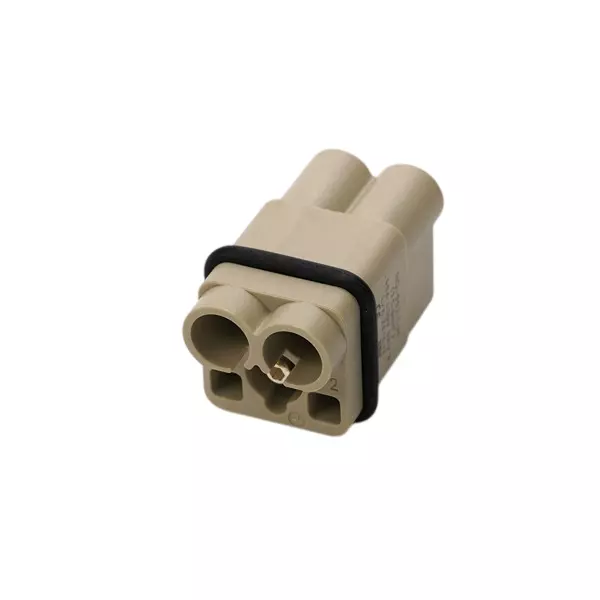 RS PRO Heavy Duty Power Connector Insert Male 2 + p Contacts Screw Termination 40 Amp, 192593