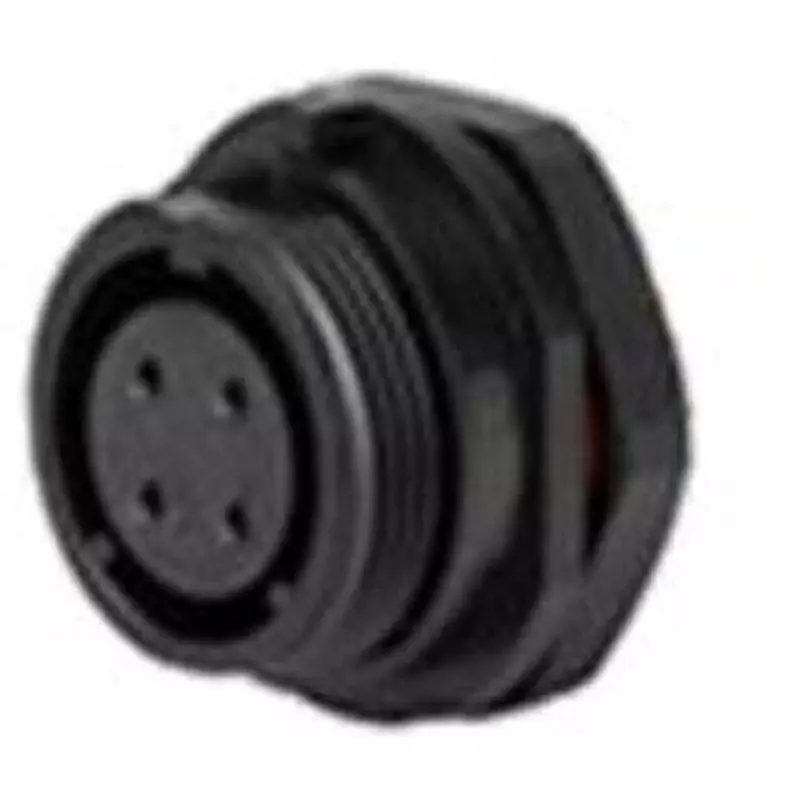 RS PRO Round Connector Panel Mount 500 AC V Rated Voltage, 124-6654