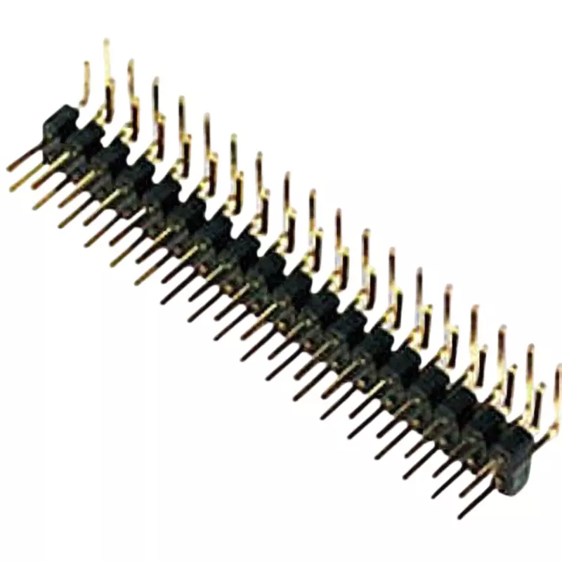 HIROSUGI Pin Header 18 Pin 2.5 mm Dimension H, PSR-420253-09 (Pack of 50)