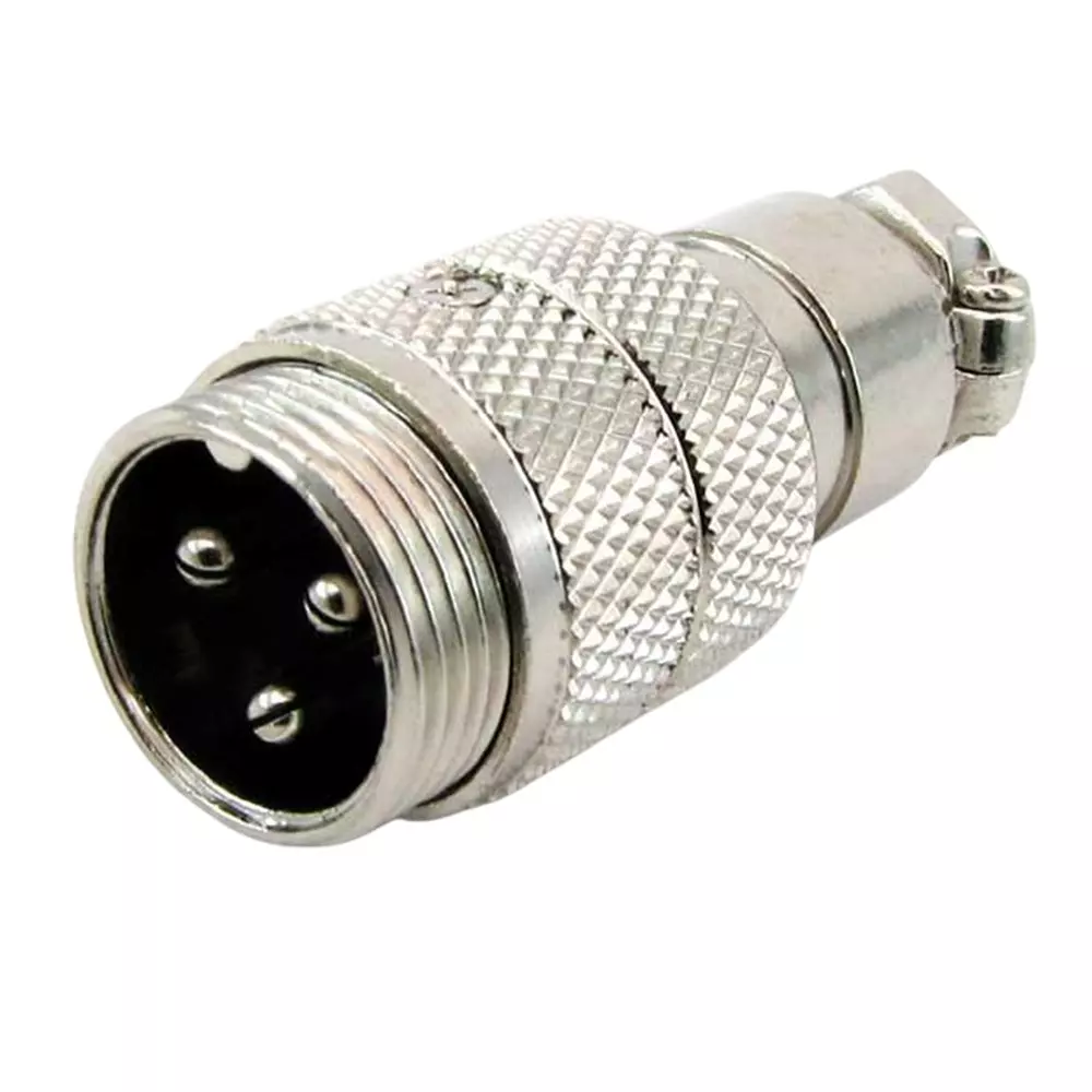 Kyoritsu Electronics Microphone Connector Solder Terminal, WTN-11-404/3P (MIC-3J)