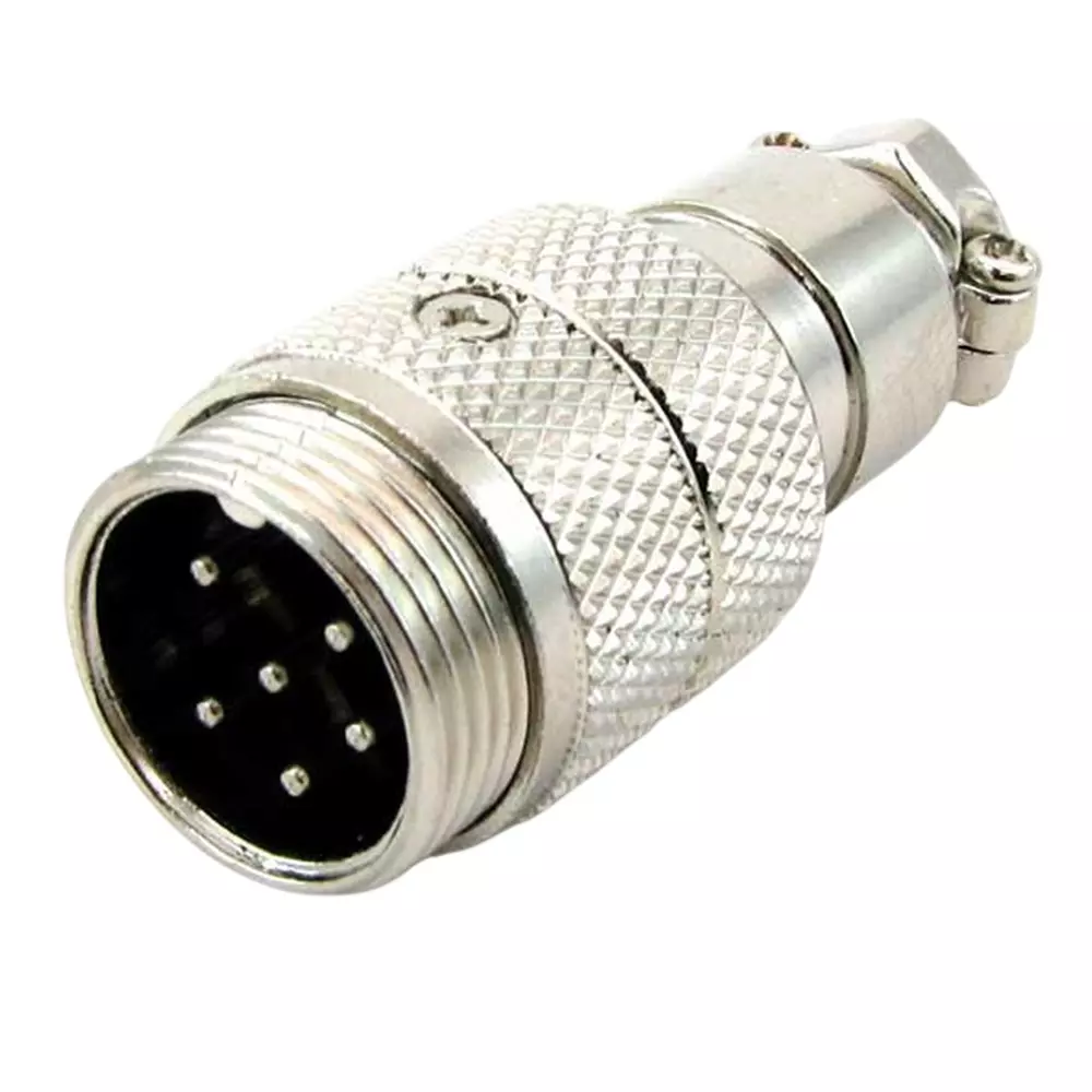 Kyoritsu Electronics Microphone Connector Solder Terminal, WTN-11-404/6P (MIC-6J)