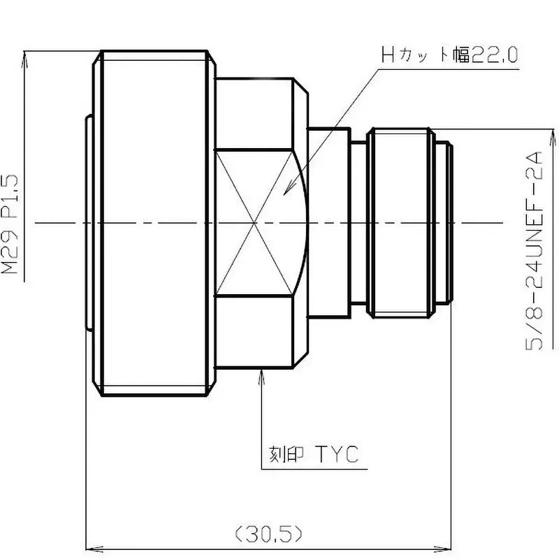 tocone-conversion-connector-716j-nj-japan-1-true-18263498-direct-import-from-japan