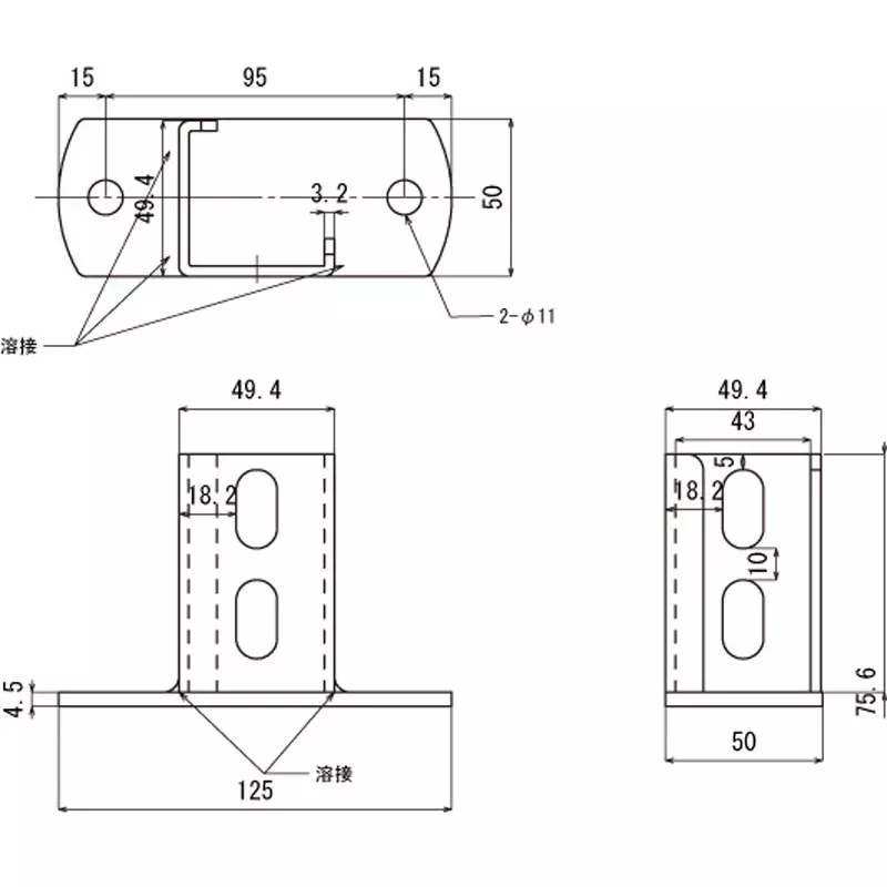 kameda-denki-multi-angle-connector-steel-plate-unichrome-plating-materialfinish-l-40-w-l-40-wp-suitable-for-un-3l-un