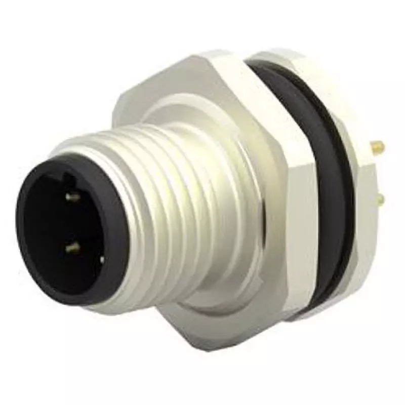 TE CONNECTIVITY Straight Circular Connector 4 Amp Rated Current 4 Contacts, T4140412041-000