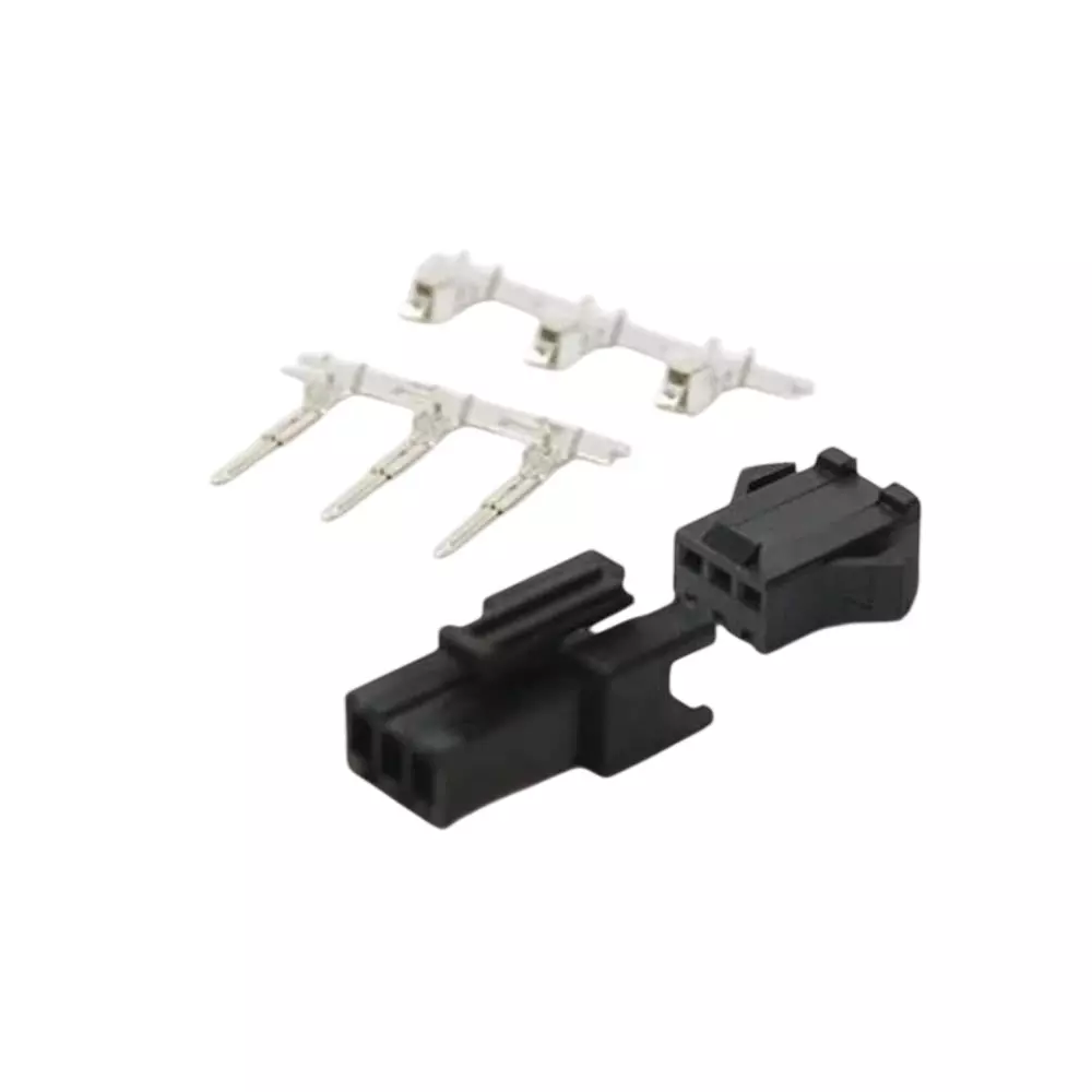 GB Nylon Connector 250V-3 A Rating 2.5 mm Cell Spacing 3 poles No. of Pin, ZL2505-3PS