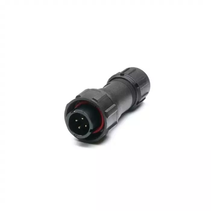 RS PRO Circular Connector 4 Contacts Cable Mount Plug Male IP67, 2072250