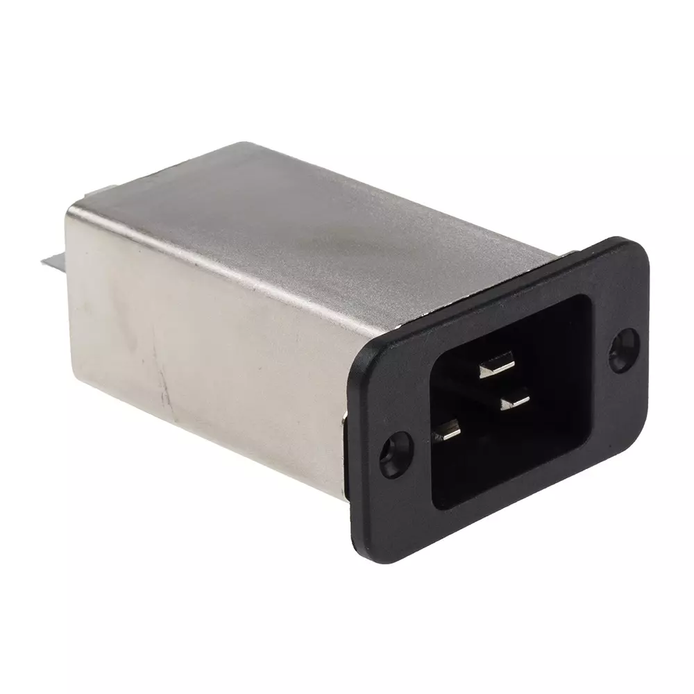 Epcos B84771 Series Panel Mount IEC Inlet Filter 16 Amp 250 V AC/DC, B84771M0016A000