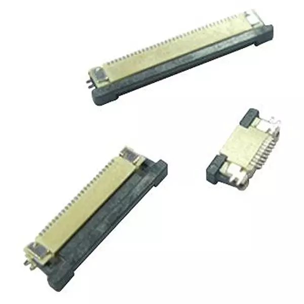 WURTH ELEKTRONIK FFC Board Connector Bottom, Smt, 0.5 mm, R/A, 30Way, 68713014522