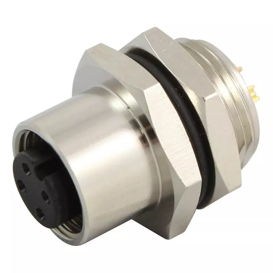 MULTICOMP PRO Sensor Connectors SOCKET, PANEL, REAR MNT, 5A, 4 WAY, 2MT3000-W04300