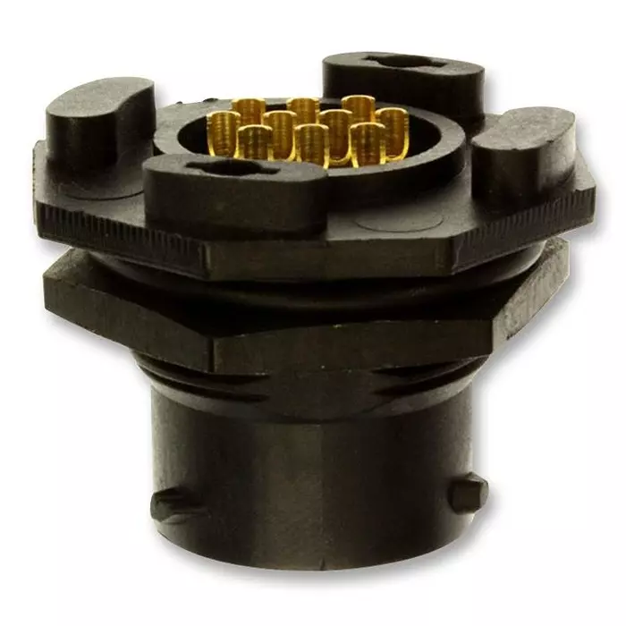 SOURIAU-SUNBANK / EATON RECEPTACLE, HISEAL, SIZE12, 10WAY, SKT, UTS712E10S