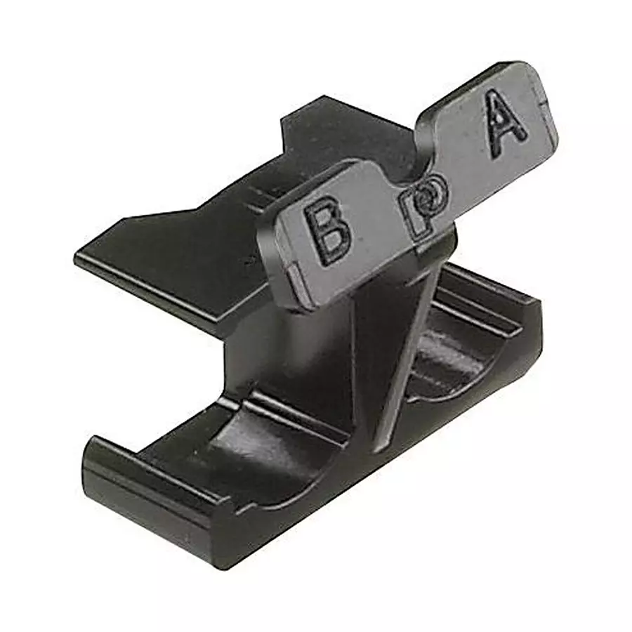 PANDUIT Other Connector Accessories CLIP, LC DUPLEX, PLASTIC, BLACK, FLCCLIPBL-L (Pack of 50)