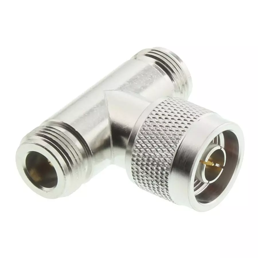 AMPHENOL RF RF Adapters N TEE ADAPTER, 1 X JACK-1 X PLUG / JACK, 172125