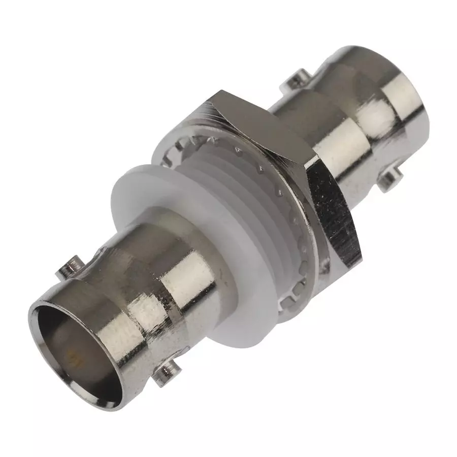 AMPHENOL RF RF Adapters BULKHEAD ADAPTER, BNC JACK-BNC JACK, 112443