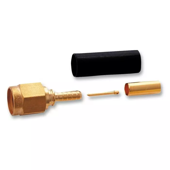 AMPHENOL RF RF Connectors RF COAXIAL, SMA, STRAIGHT PLUG, 50OHM, 132114