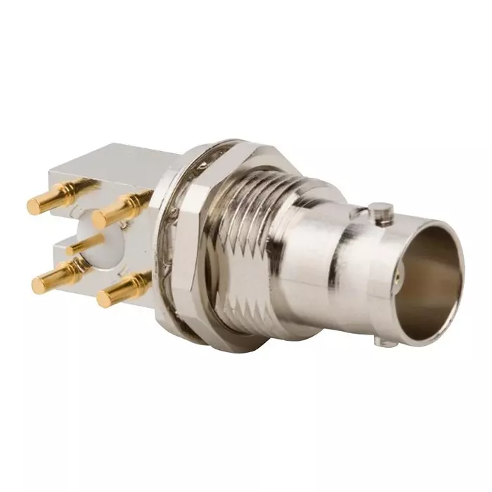 AMPHENOL RF RF Connectors RF COAXIAL, BNC JACK, 75 OHM, PCB, 031-70221