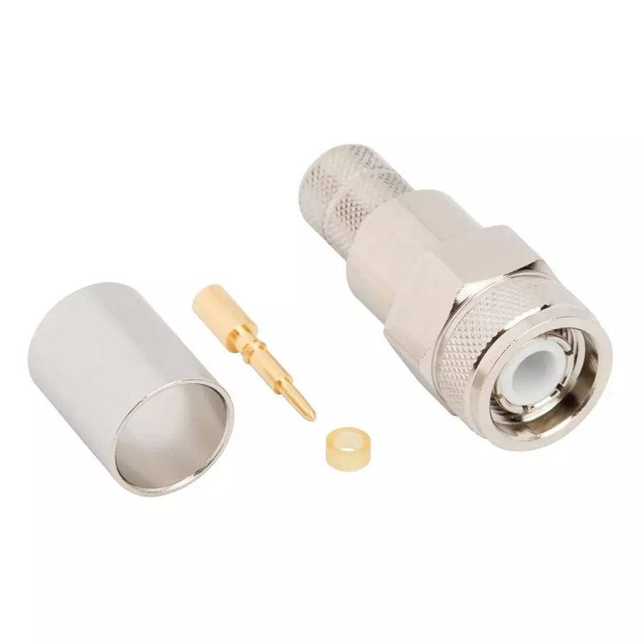 AMPHENOL RF RF Connectors RF COAX CONN, TNC PLUG, 50 OHM, CABLE, 031-6872