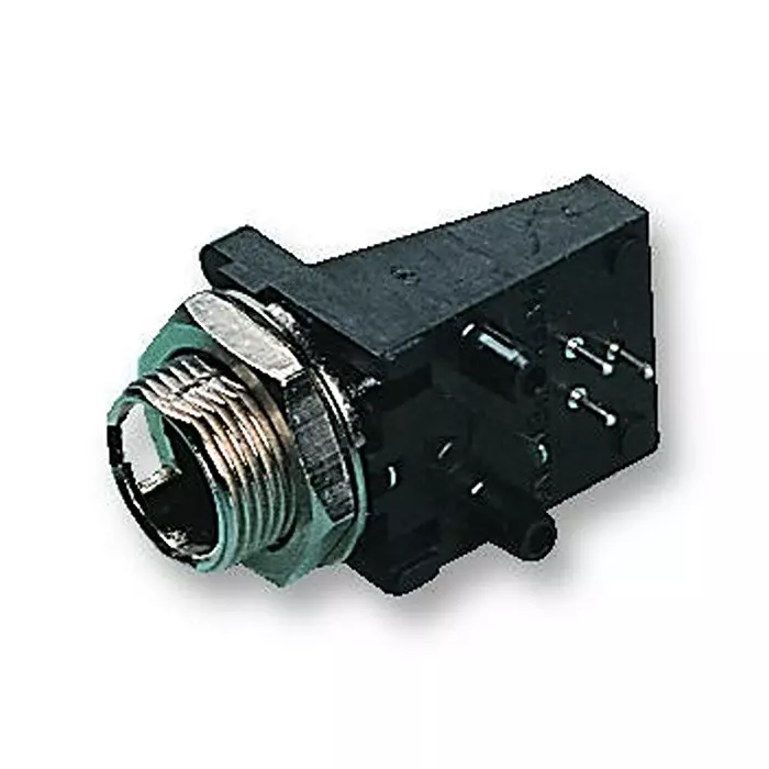 SWITCHCRAFT/CONXALL Plug, Tini, Q-G, Pcb, R/A, 3Pole, TRA3M